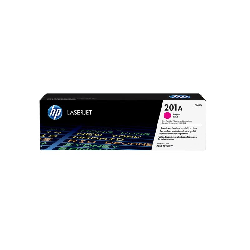 HP - Cartucho de Tóner HP 201A 1400 páginas LaserJet Magenta HP