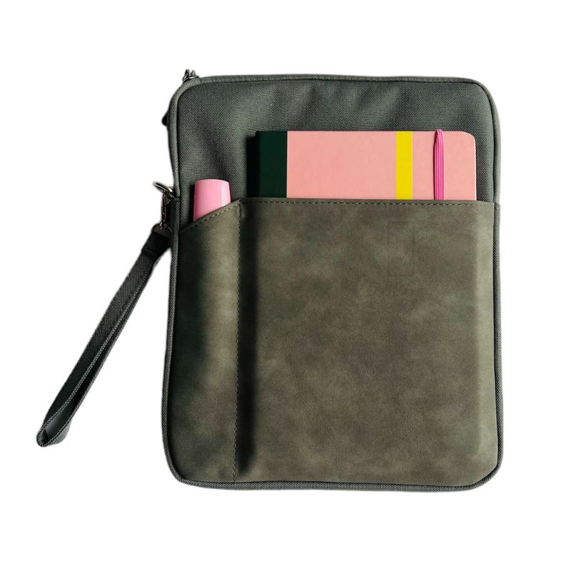 GENERICO - Funda Bolso Para Tablet iPad 11 Pulgadas Acolchada Gris