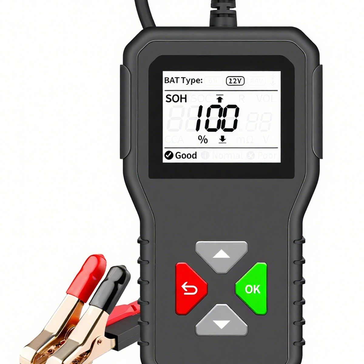 U BUY - Probador Tester De Batería Automotriz Voltaje 6v12v24v