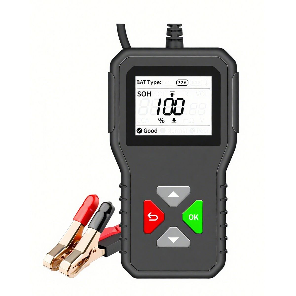 U BUY - Probador Tester De Batería Automotriz Voltaje 6v12v24v