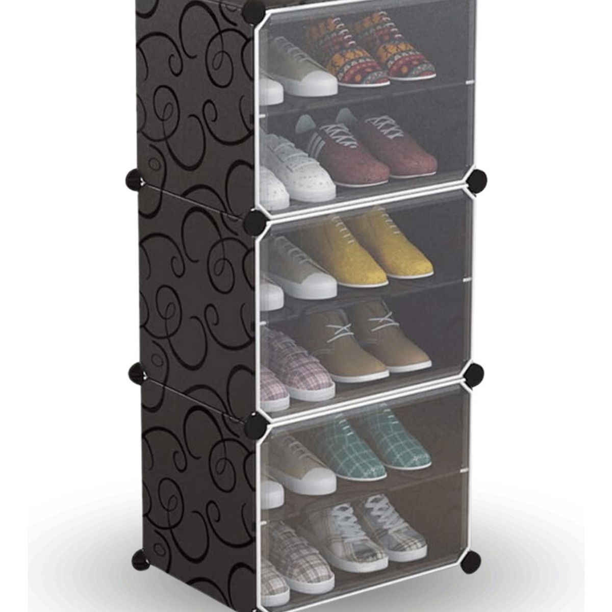 U BUY - Organizador De Zapatos 6 Módulos 12 Pares