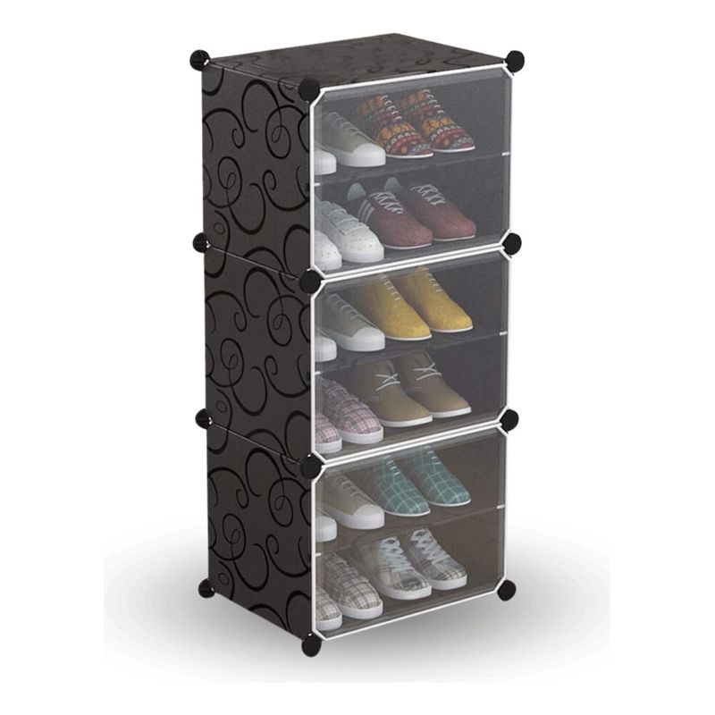 U BUY - Organizador De Zapatos 6 Módulos 12 Pares