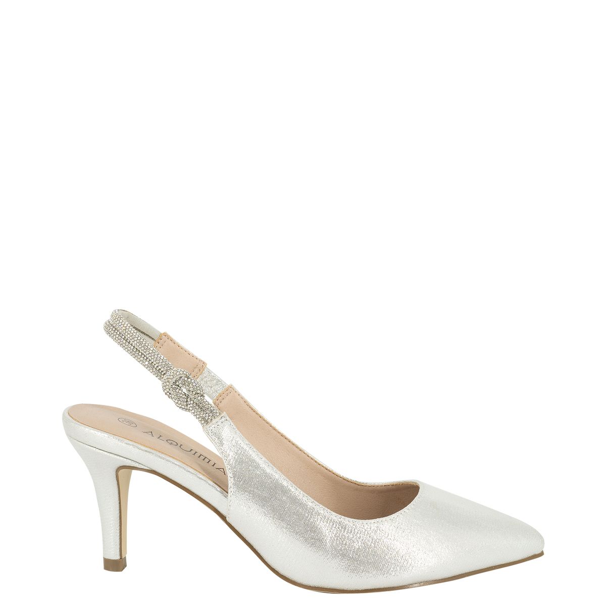 ALQUIMIA - Zapato Mujer Plateado Lhotse Alquimia