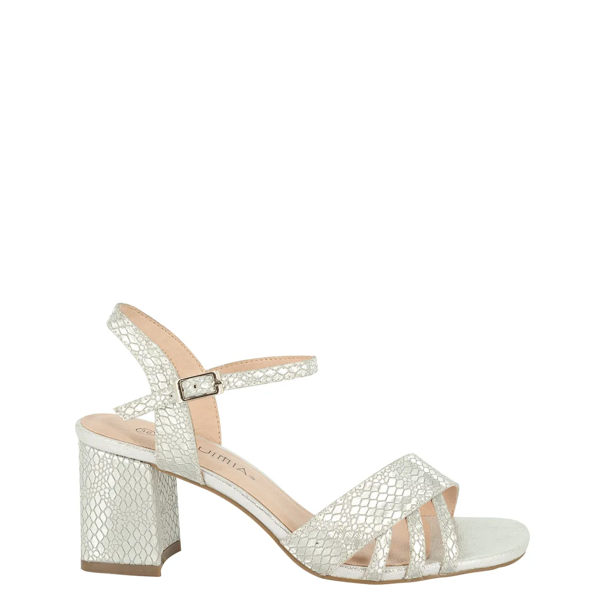 ALQUIMIA - Sandalia Mujer Plateado Heid Alquimia