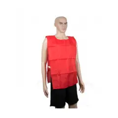 DRB - Peto Polera Futbol Adulto Rojo