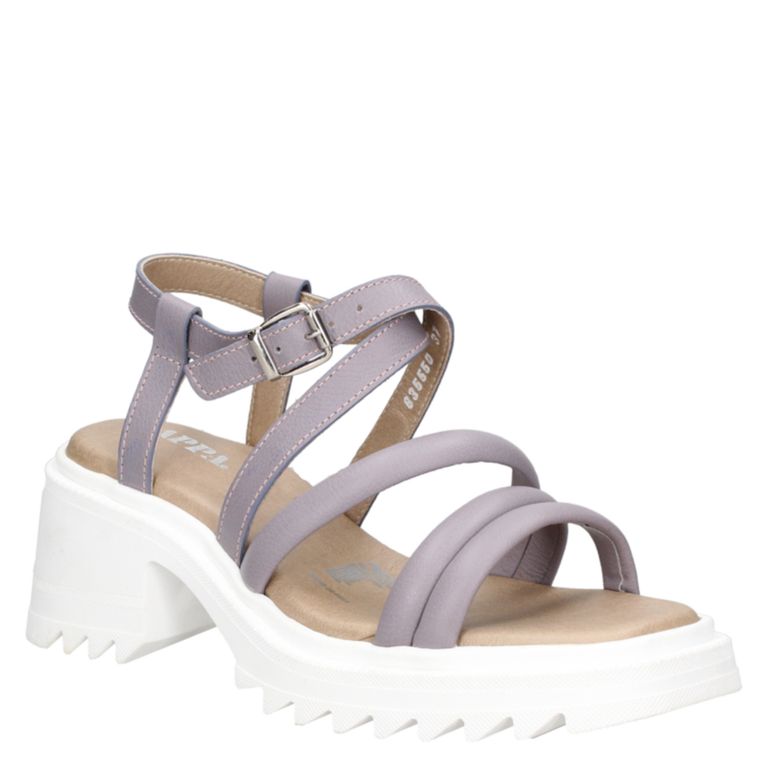 Sandalia Casual Mujer Violeta