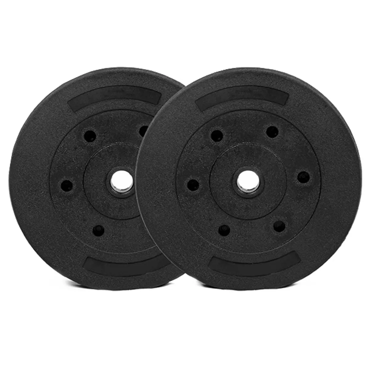 GENERICO - Discos Cemento Para Barras de 2 u x 5 KG Par Total 10 KG