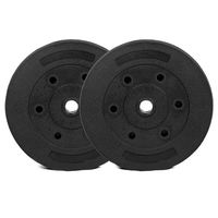 Discos Cemento Para Barras de 2 u x 5 KG Par Total 10 KG