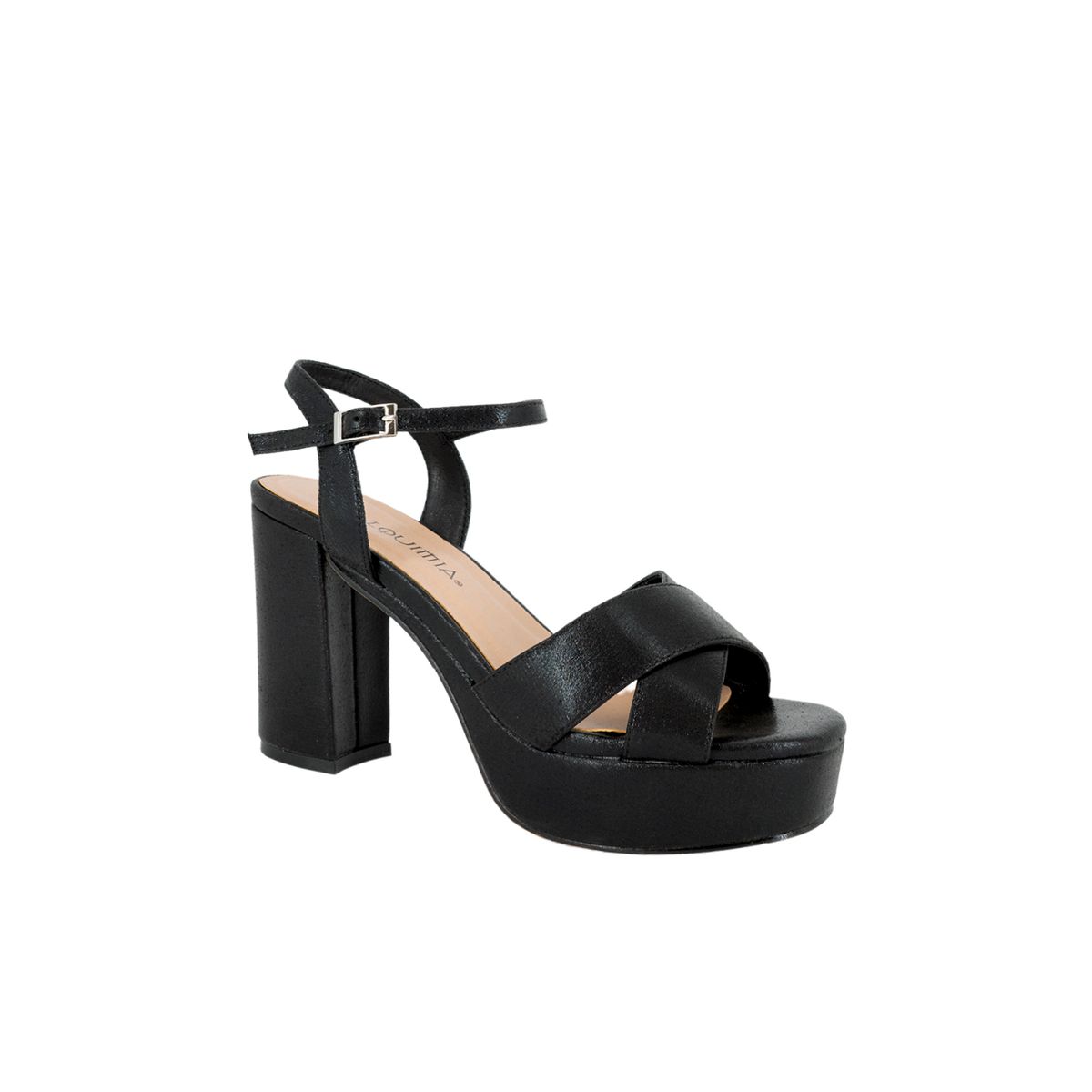 ALQUIMIA - Sandalia Mujer Negro Lister Alquimia