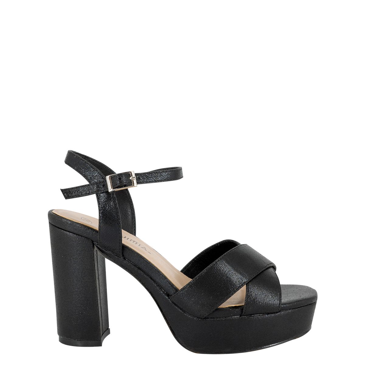 ALQUIMIA - Sandalia Mujer Negro Lister Alquimia