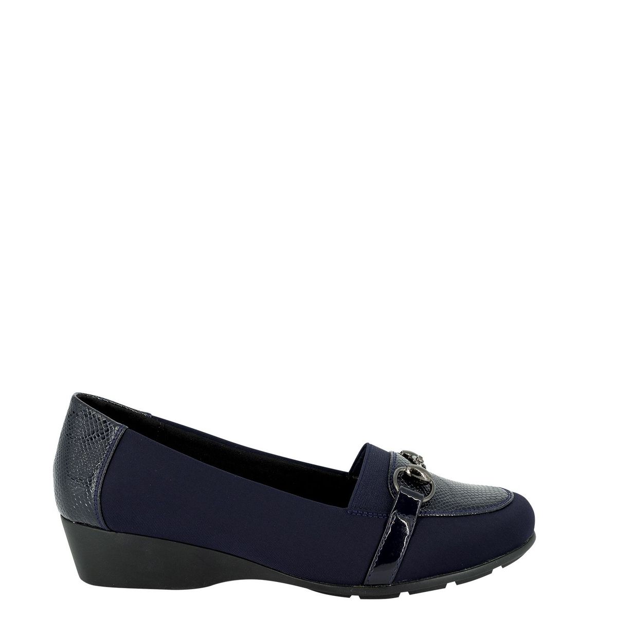 ALQUIMIA - Mocasin Mujer Azul Loster Alquimia