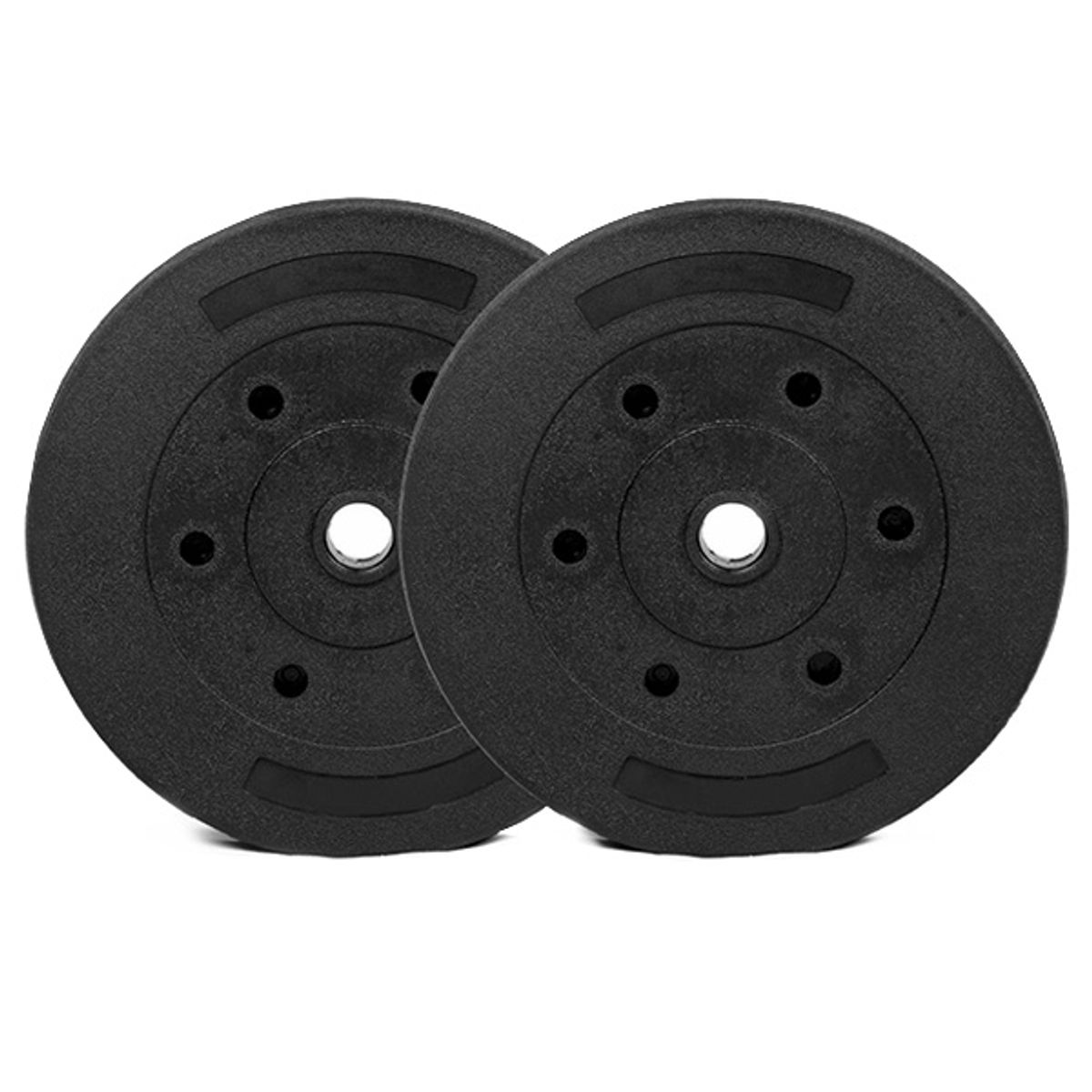 GENERICO - Discos Cemento Para Barras de 16 u x 1,25 KG Par Total 20 KG