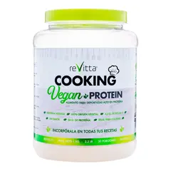 REVITTA WELLNESS - Proteina Vegana para cocinar Cooking Vegan Protein 1 kg. Revitta