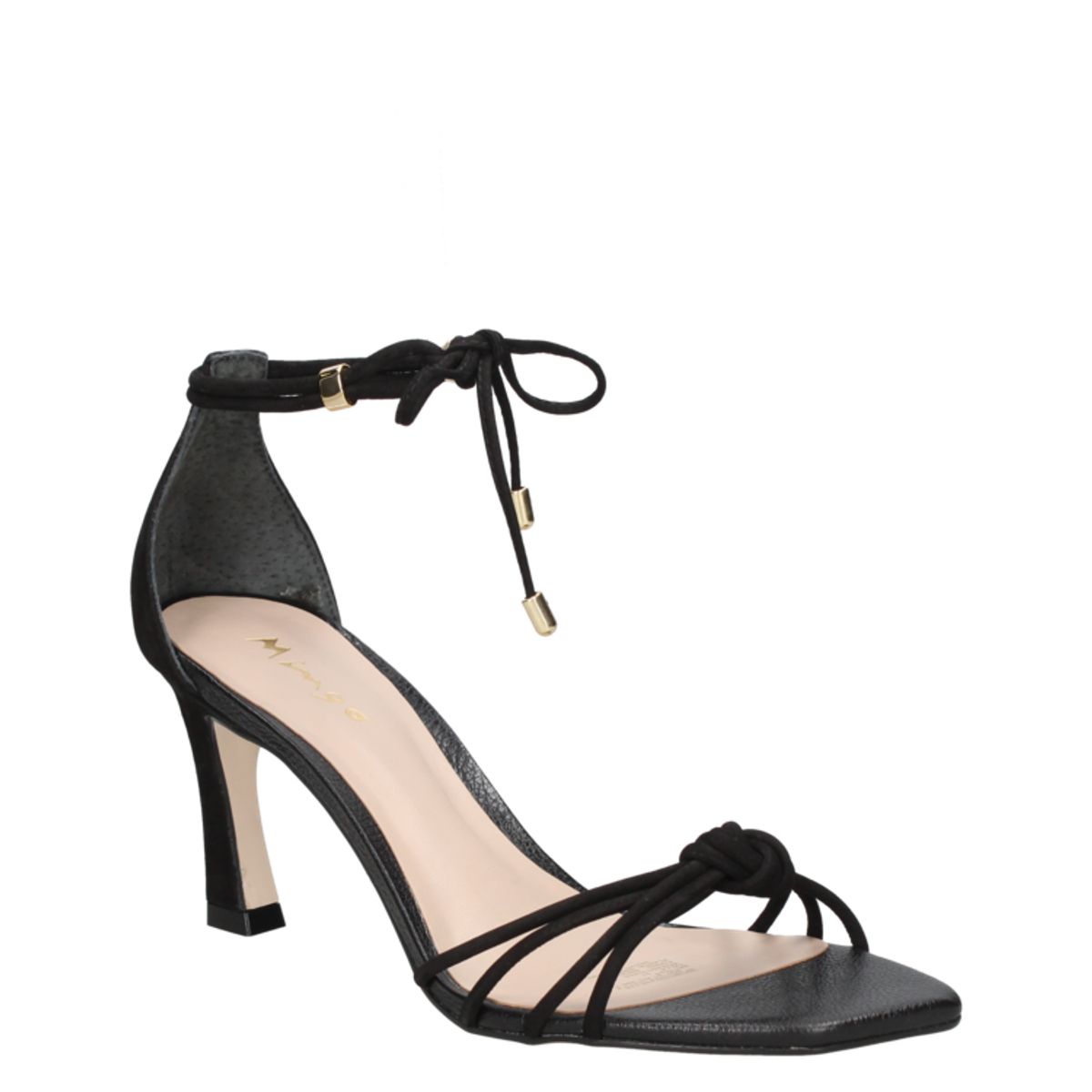 MINGO - Sandalia Casual Mujer Negro Mingo