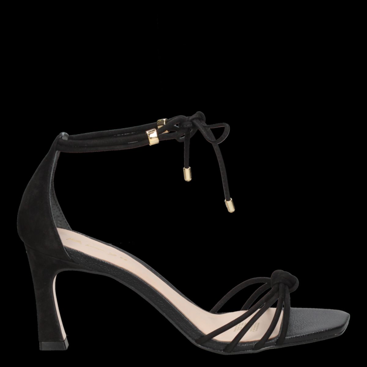 MINGO - Sandalia Casual Mujer Negro Mingo