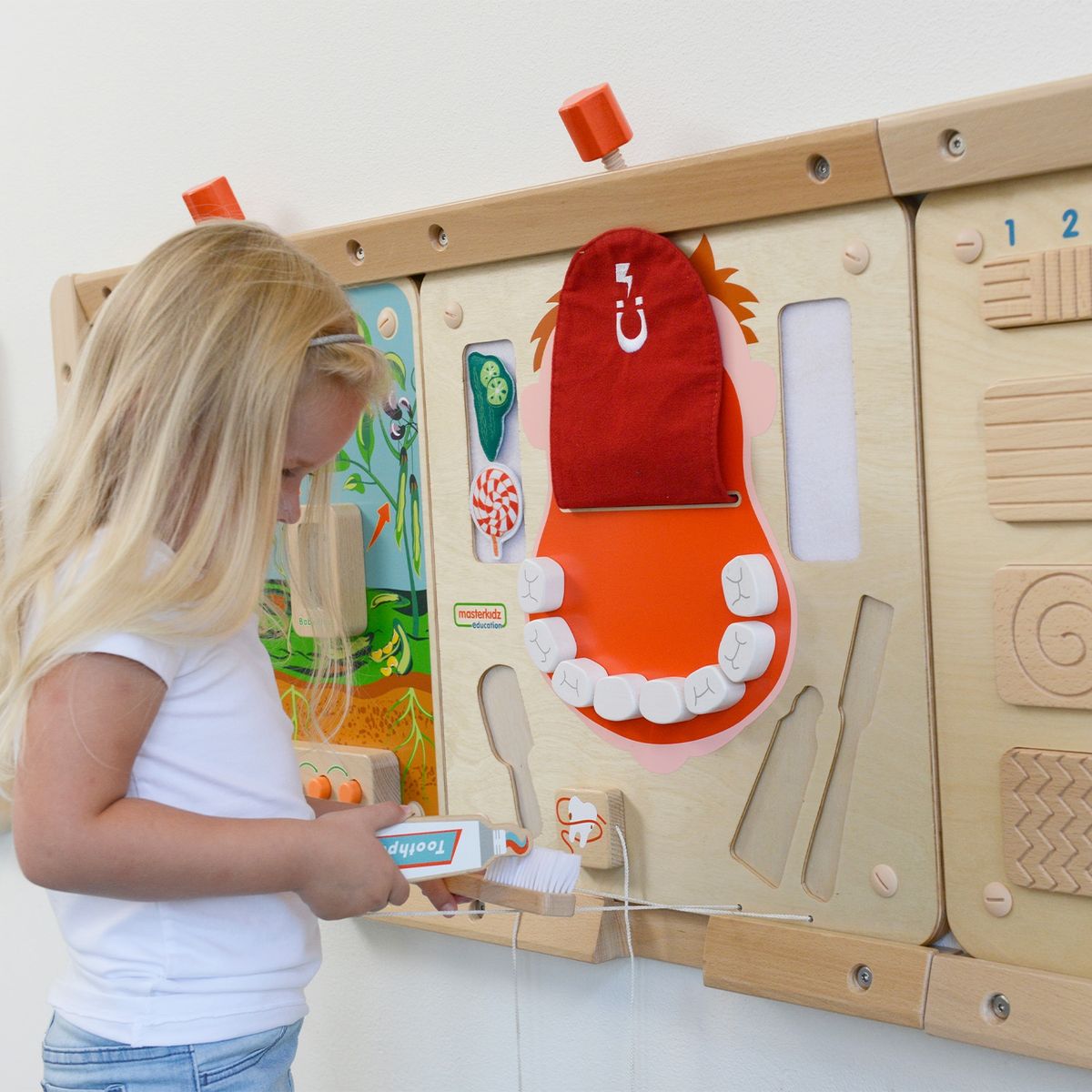 MASTERKIDS - TABLERO DE PARED CUIDADO DENTAL