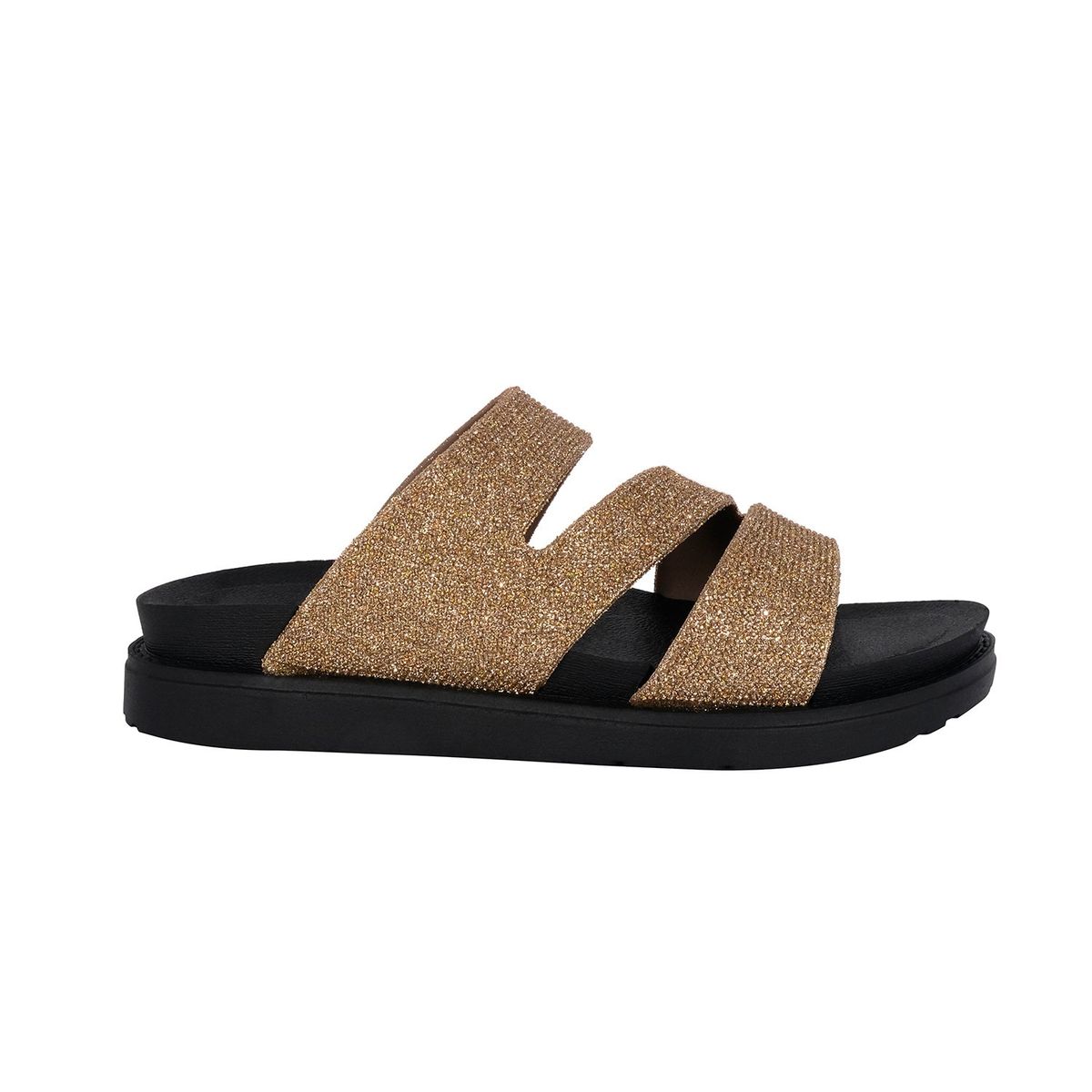 ALQUIMIA - Sandalia Mujer Dorado Kari Alquimia