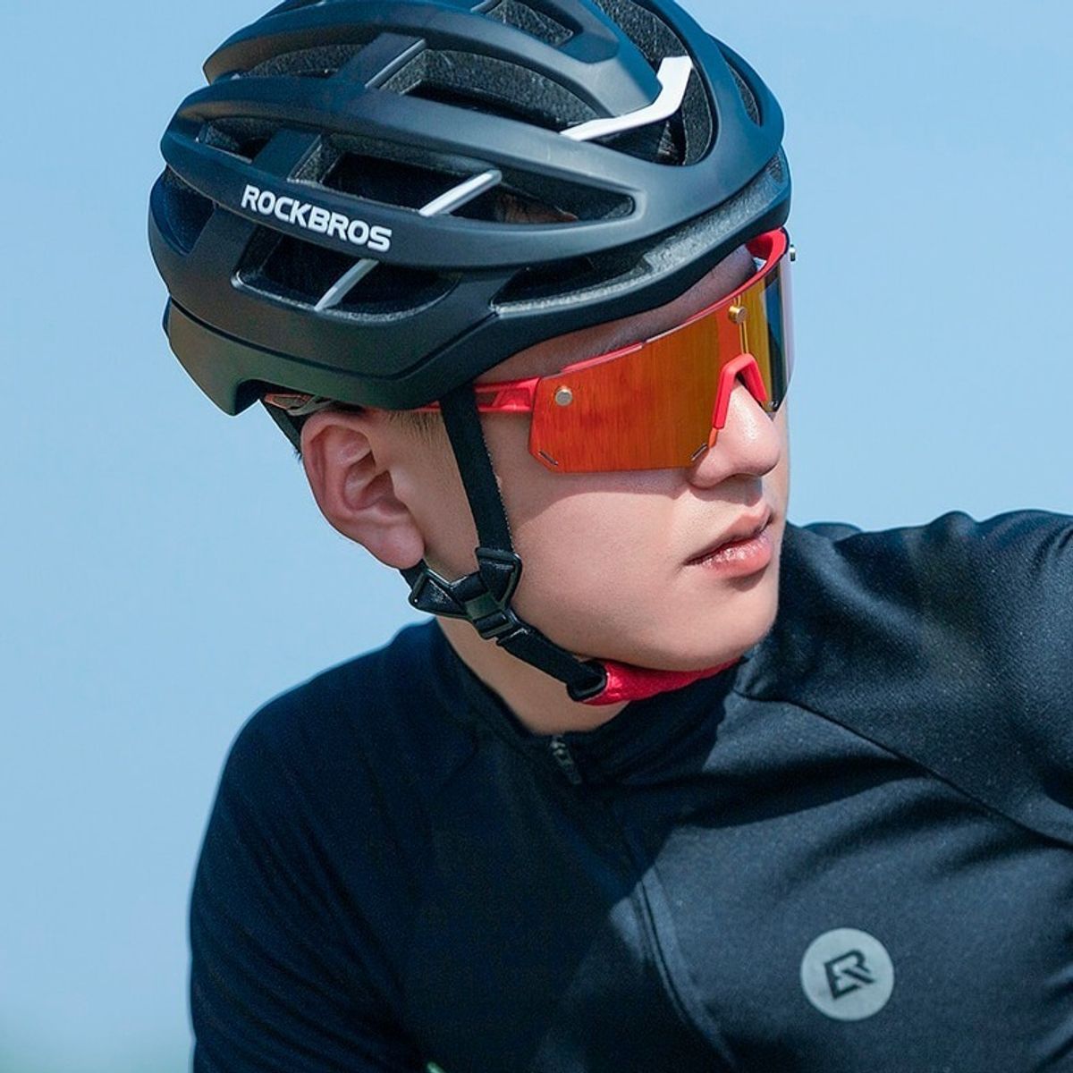 ROCKBROS - Lentes Rockbros Mica Magnética Intercambiable Uv400 Ciclismo