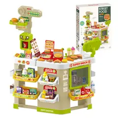 GENERICO - Set Caja Registradora Supermercado Grande 105 Pcs