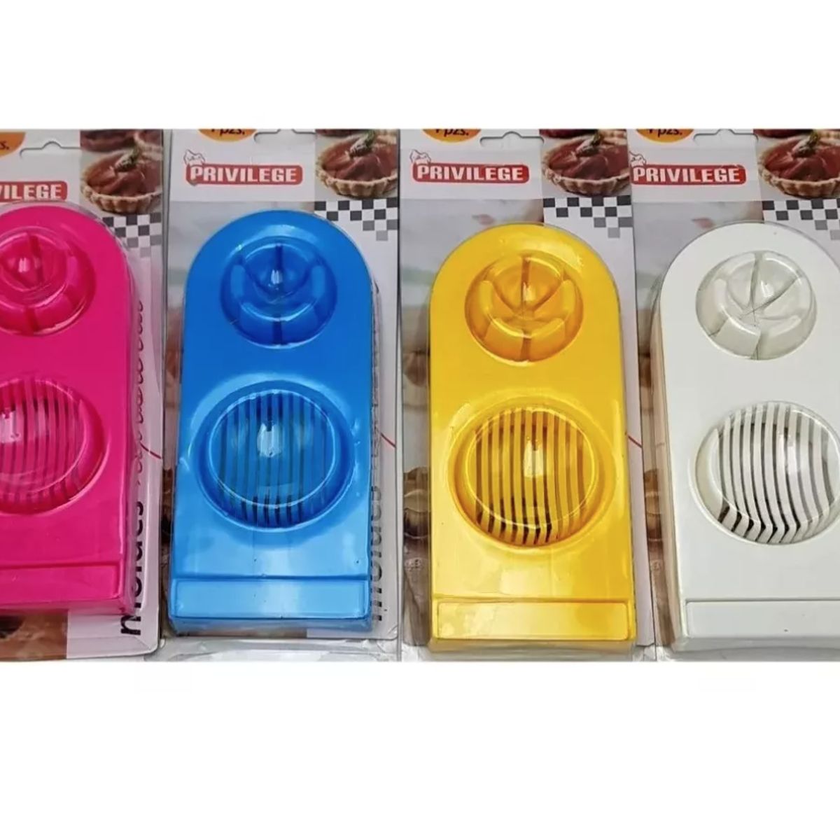 GENERICO - Cortador De Huevos Cocina Hogar Blanco