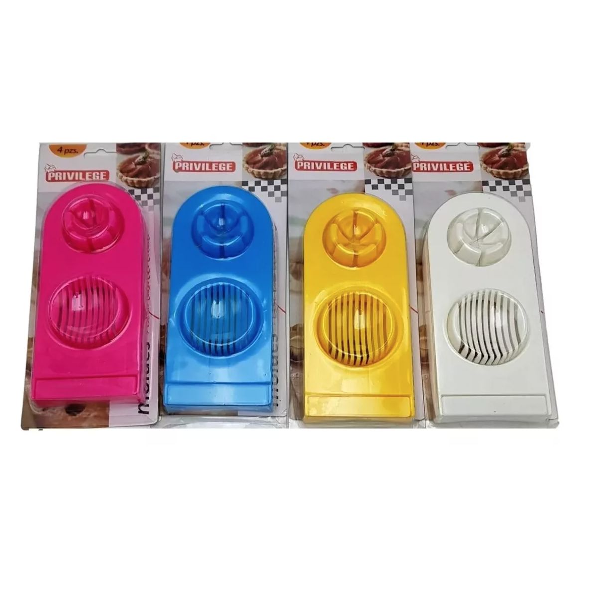 GENERICO - Cortador De Huevos Cocina Hogar Blanco