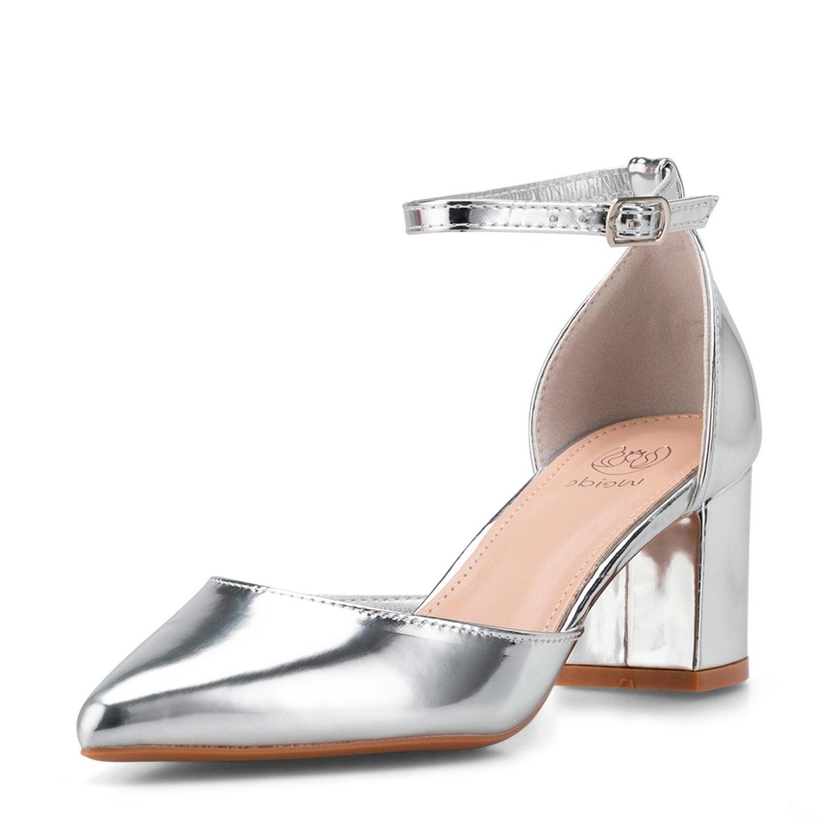 WEIDE - Zapato Clohe Plateado Weide