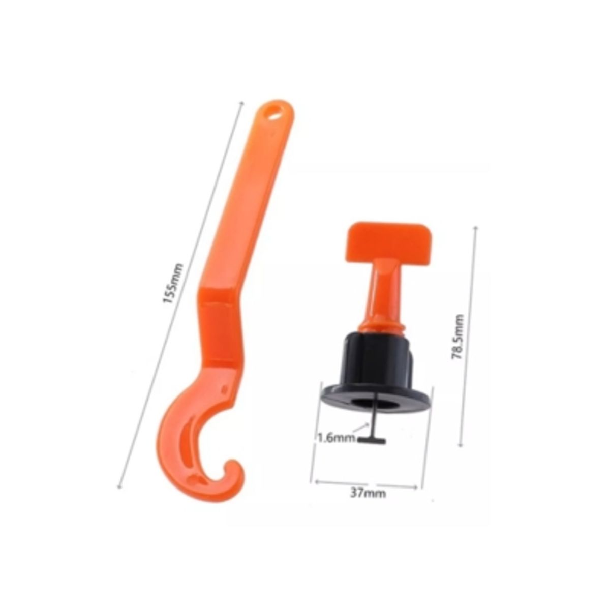 GENERICO - 50 Niveladores Y Espaciadores De Instalación De Cerámica