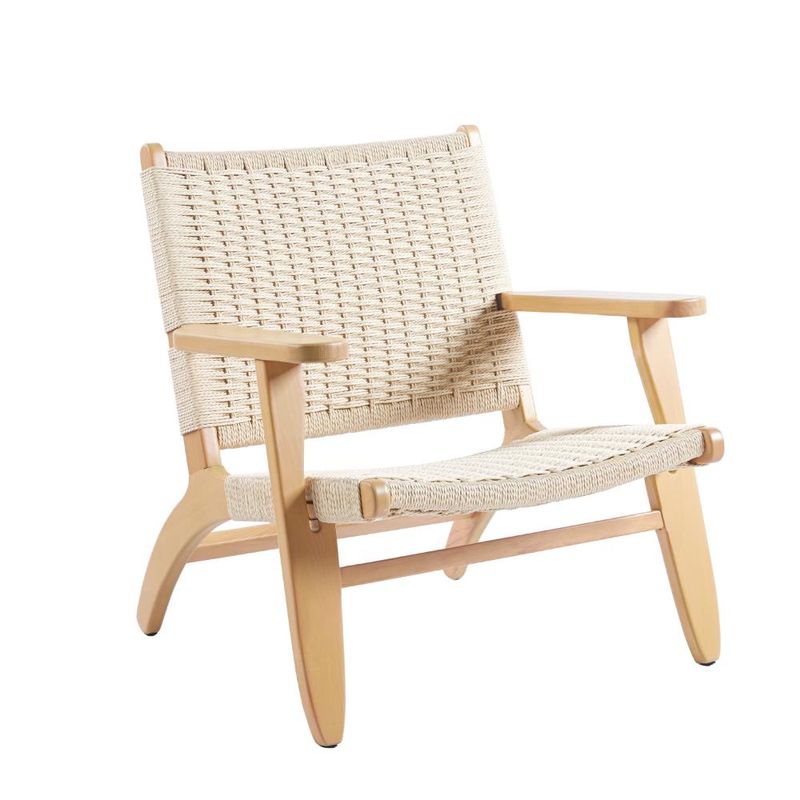 KLIK - Butaca Sitial Danesa Wegner - Madera Hilo de Cuerda