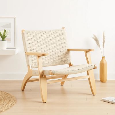 Imagen 2 del producto Butaca Sitial Danesa Wegner - Madera Hilo de Cuerda