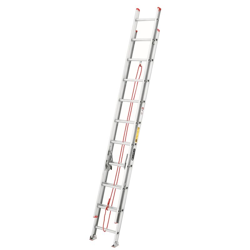 CUPRUM - Escalera Telescopica Aluminio 20 Peldaños 150 kilos Cuprum