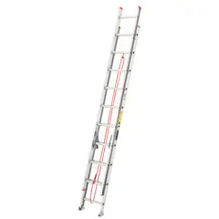 CUPRUM - Escalera Telescopica Aluminio 20 Peldaños 150 kilos