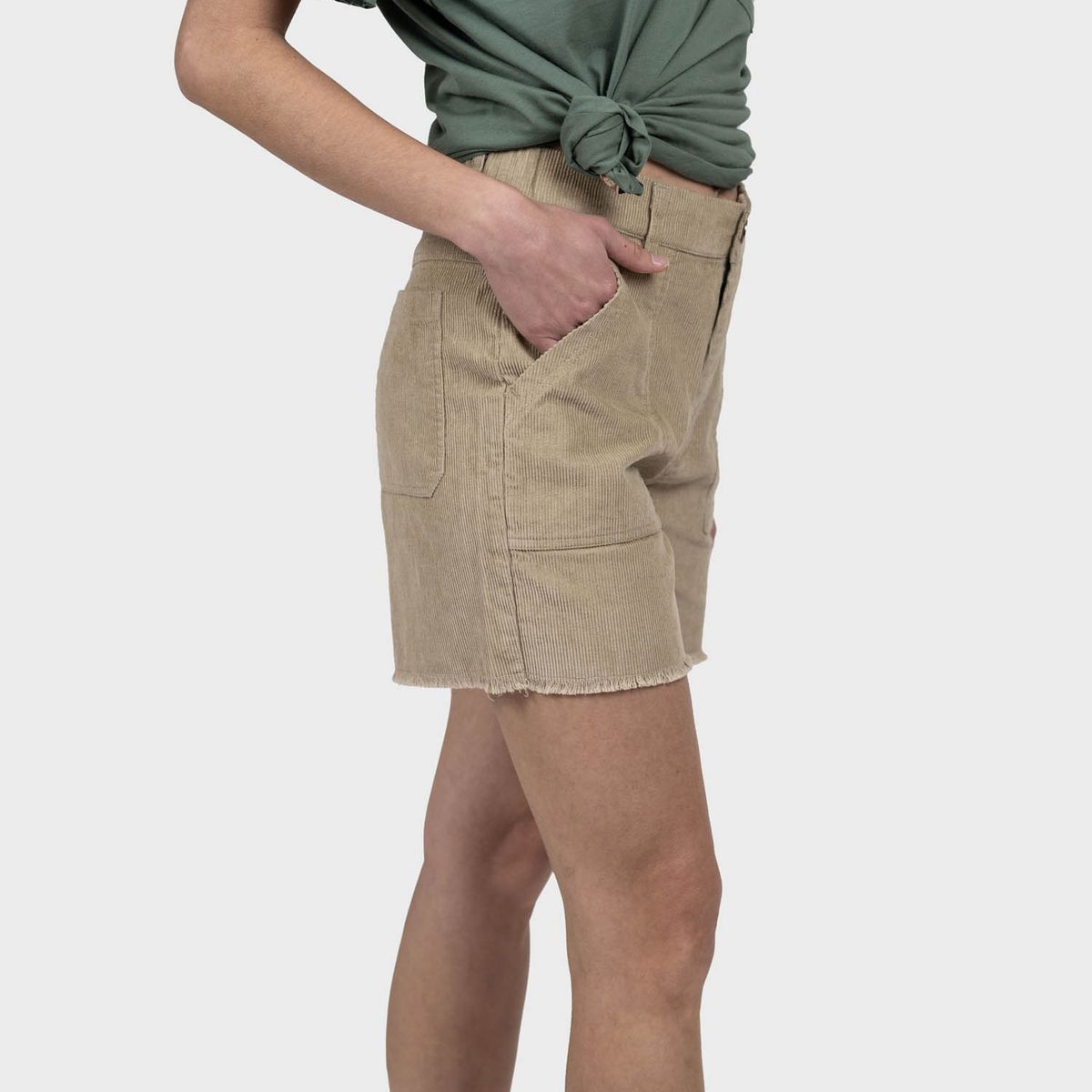 GNOMO - Short Cotelé Inkan Mujer Sand Gnomo