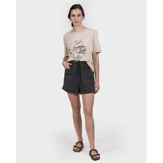 GNOMO - Short Lino Gurip Mujer DarkGrey