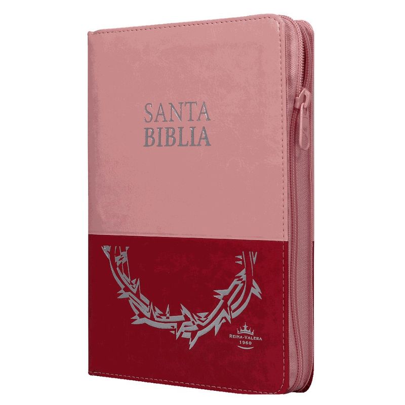 SOCIEDAD BIBLICA DE BRASIL - Biblia Reina Valera 1960 Letra Grande Bicolor con cierre