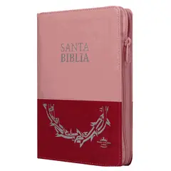SOCIEDAD BIBLICA DE BRASIL - Biblia Reina Valera 1960 Letra Grande Bicolor con cierre