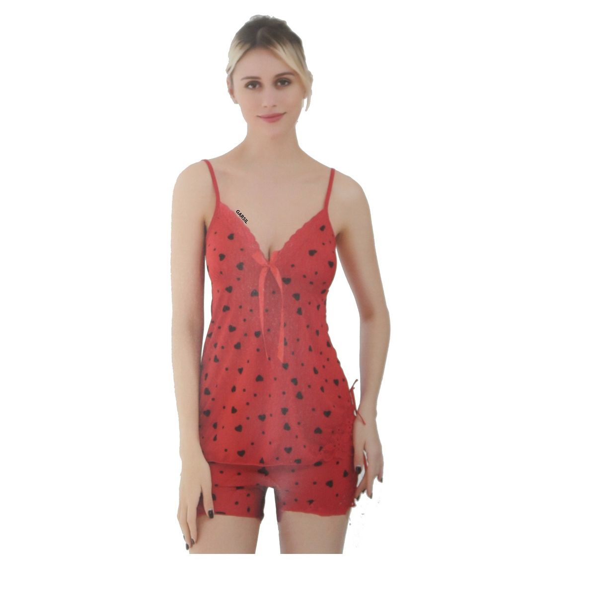 GARSIL - Pijama Para Mujer - Conjunto Polera Sin Mangas y Short