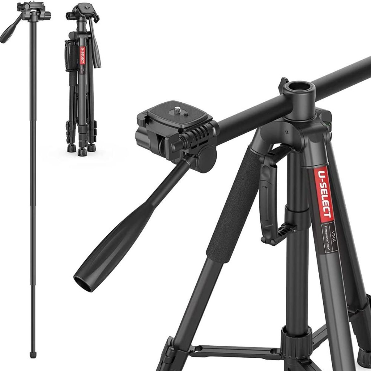 ULANZI - Ulanzi VT-01 Trípode Con Función Barra Central en 90°