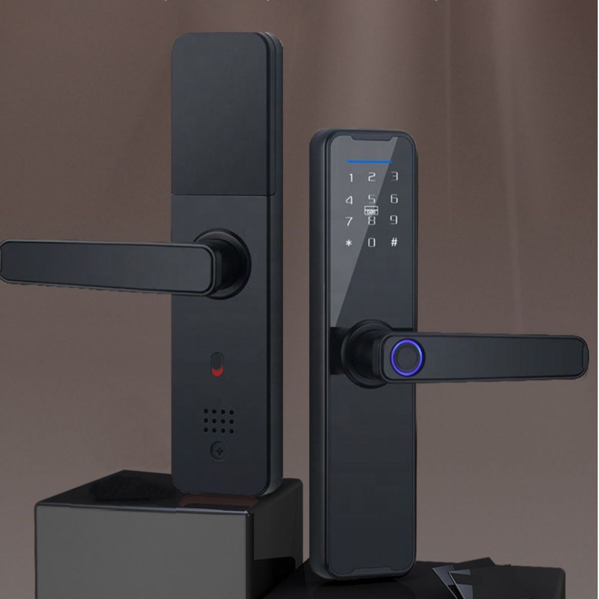 GENERICO - Cerradura Digital Huella App Clave Llaves Tarjetas