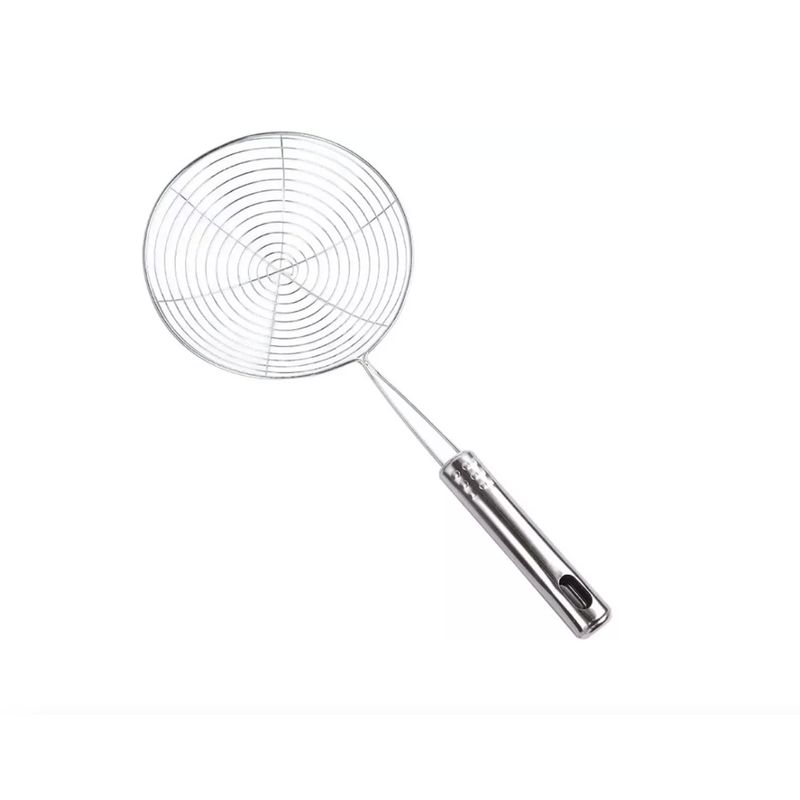 GENERICO - Colador Para Freir Multiuso Acero Inoxidable 15 cm