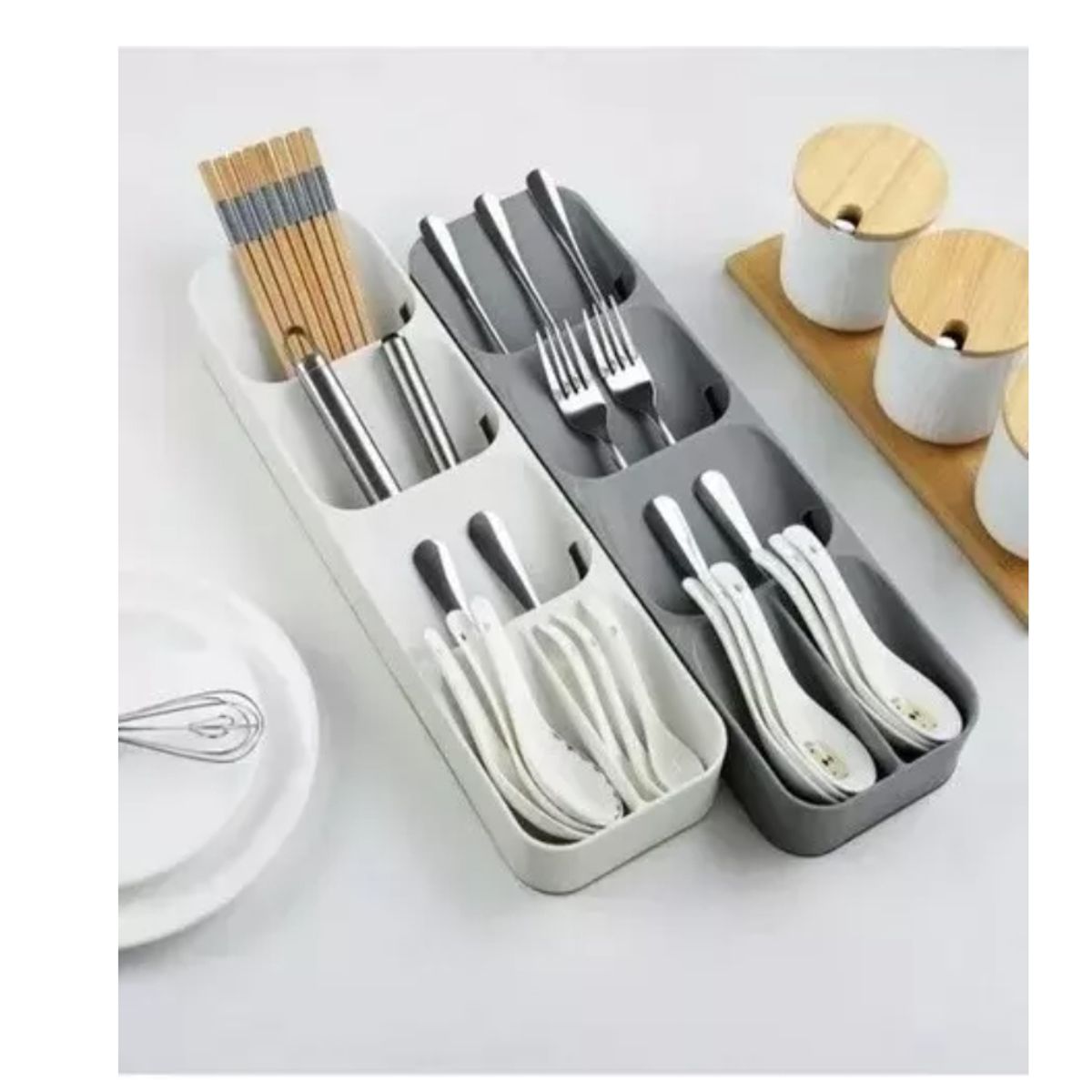 GENERICO - Organizador De Cubiertos Para Cajones Cubiertos