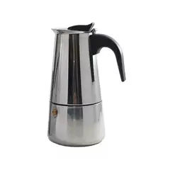 GENERICO - Cafetera Espresso Maker 6 Tazas Manual Acero Italiana Pcz