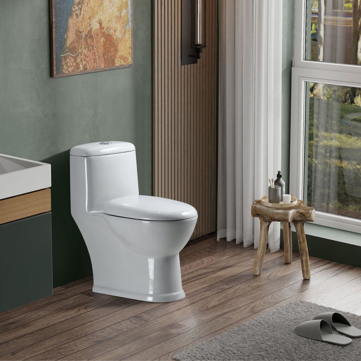 JOYTEK - WC One Piece con Sello Antifuga 30.5 cm 2004