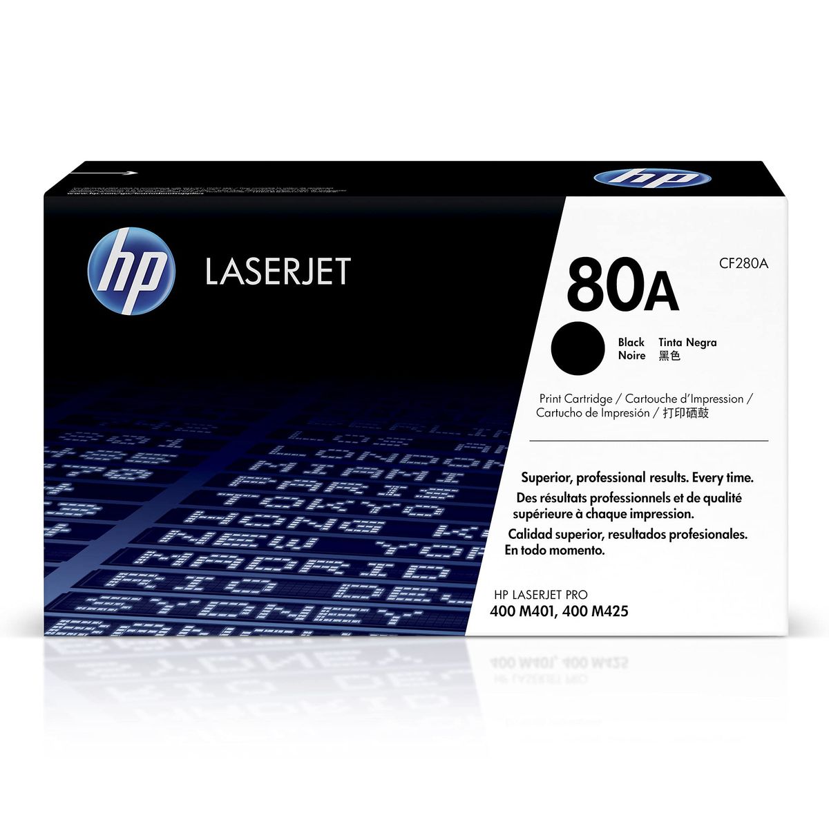 HP - Cartucho Tóner HP 80A Negro 2560 páginas LaserJet Original HP