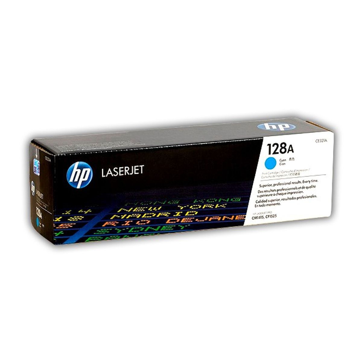 HP - Cartucho Tóner HP 128A Cyan 1300 páginas LaserJet Original HP