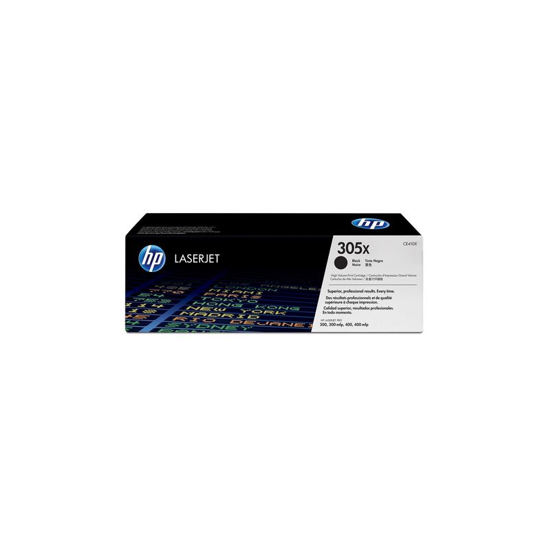 HP - Cartucho Tóner HP 305X Negro 4000 páginas LaserJet Original HP
