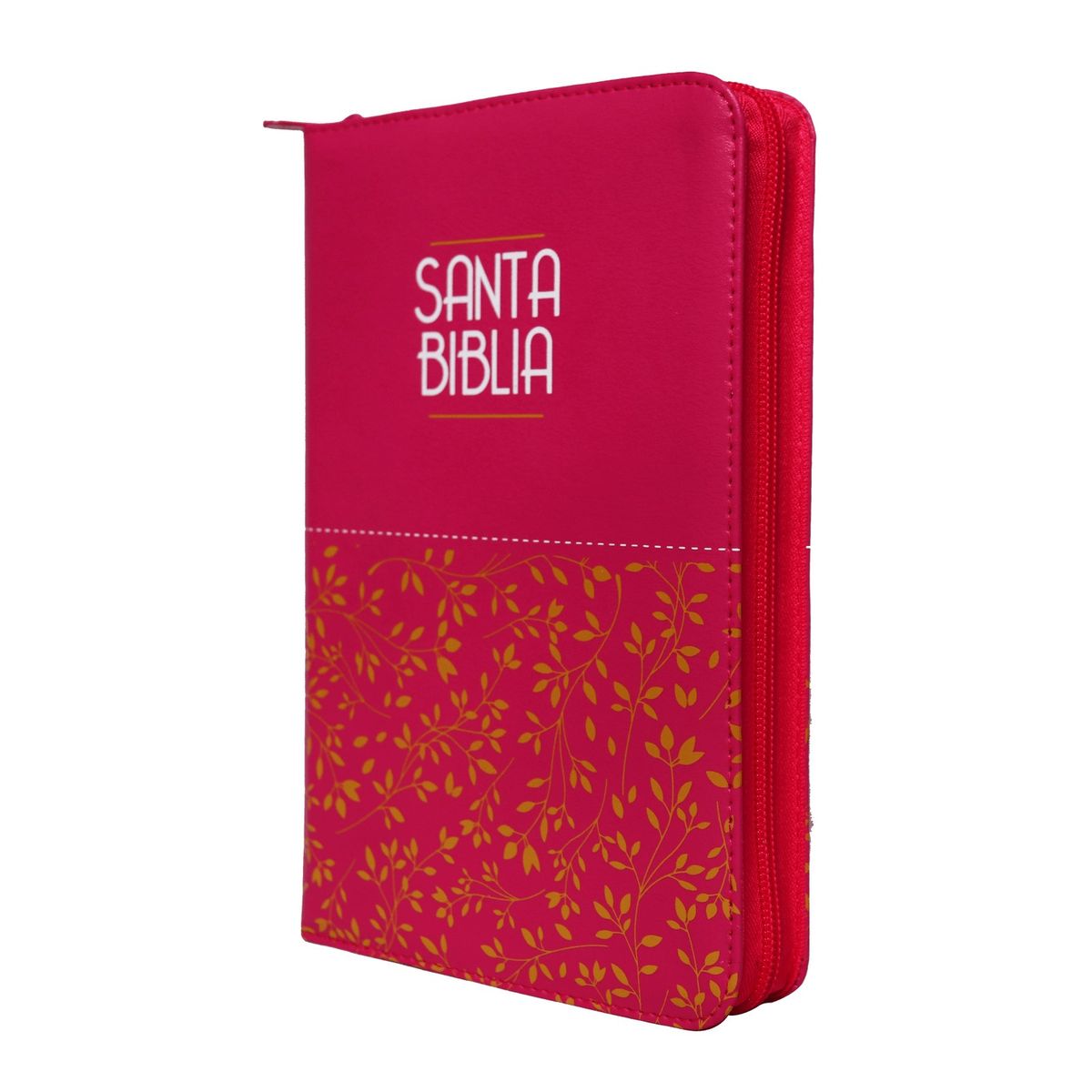 SOCIEDADES BIBLICAS UNIDAS - Biblia Letra grande con cierre fucsia