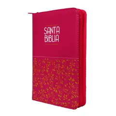 SOCIEDADES BIBLICAS UNIDAS - Biblia Letra grande con cierre fucsia