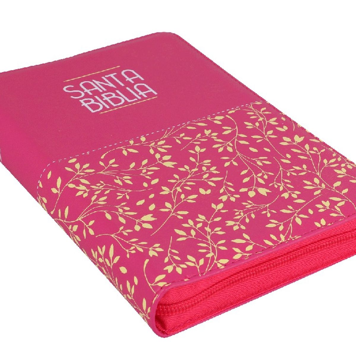 SOCIEDADES BIBLICAS UNIDAS - Biblia Letra grande con cierre fucsia