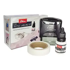 SHINY - Kit Timbre Personalizado Para Tela Garetto/shiny 12 X 36mm.