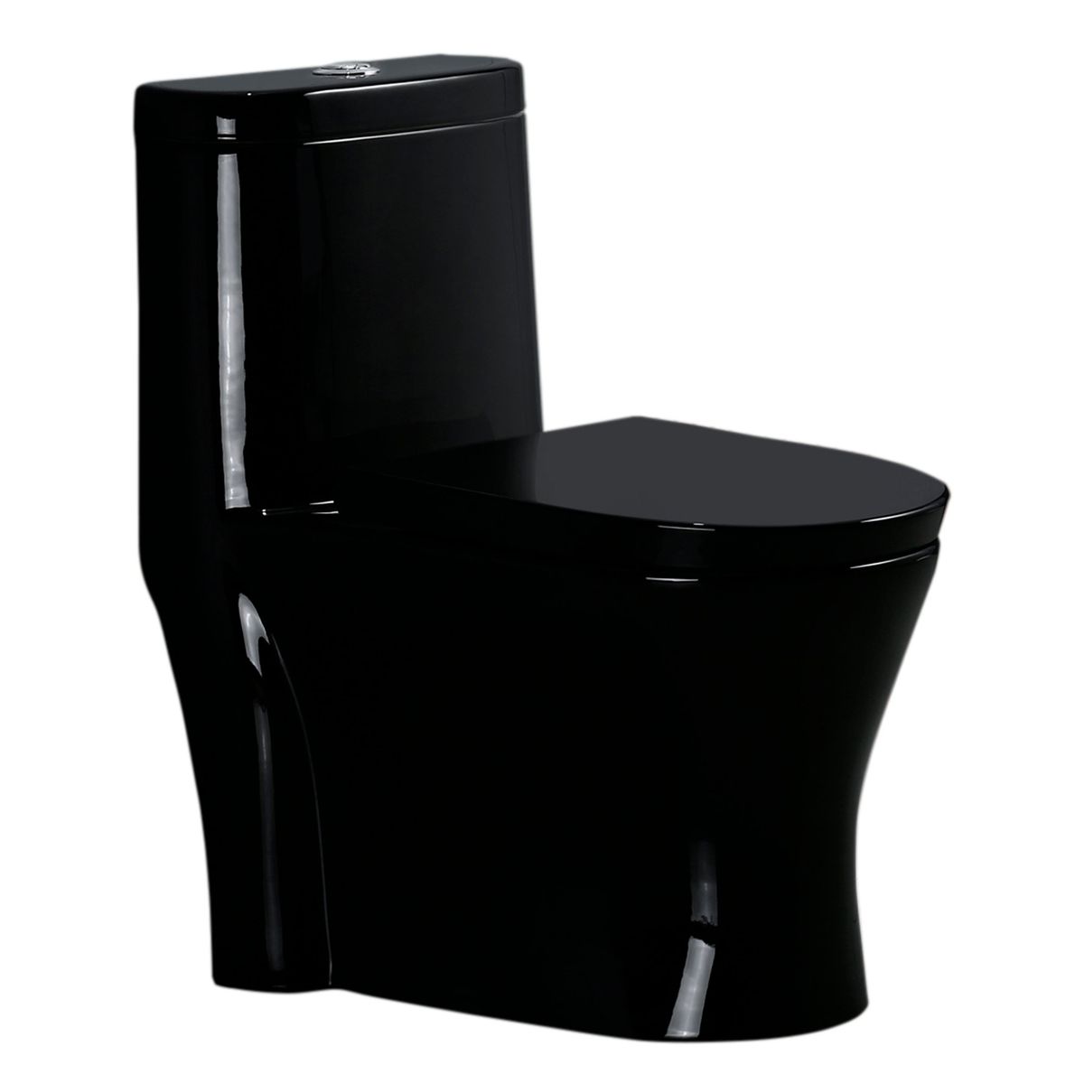 JOYTEK - WC One Piece Negro con Sello Antifuga 30cm 2002